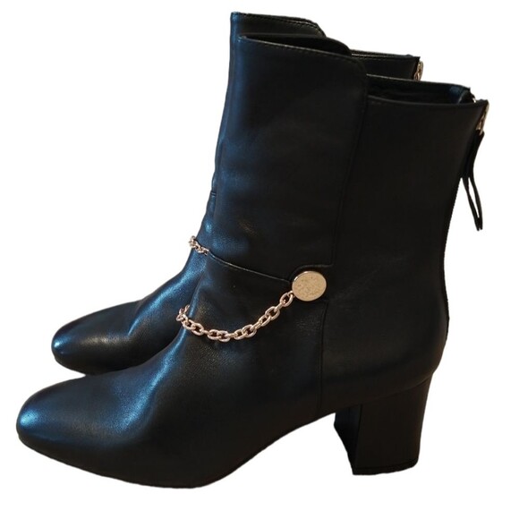 Silent D Anthropologie Chain Leather Boots - Picture 5 of 12